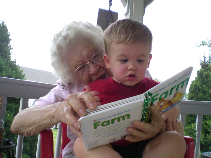 Great Grammie Madeline and Mat