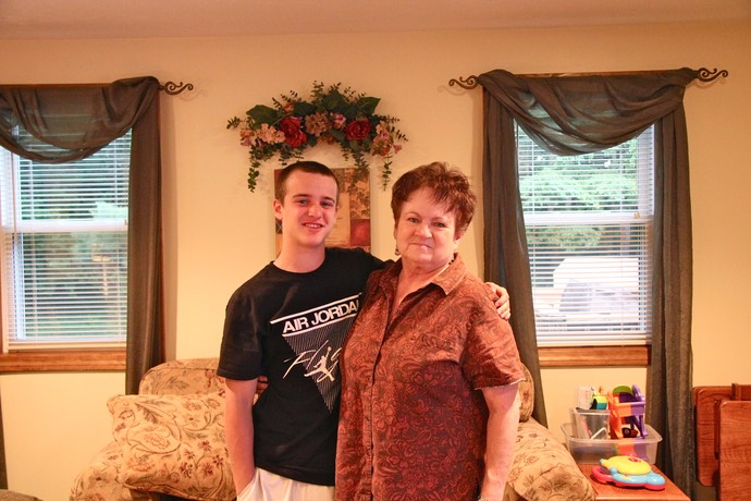 Cody and Aunt E., 6/11