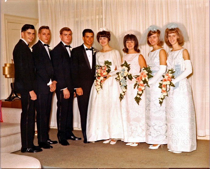 Pict 901 Wedding Party 1966
